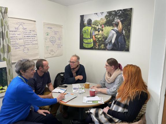 Gazette Series: Indigo Redfern from GL11 Community Hub, Paul Walley from the NHS, Dr Simon Opher and counselling psychologist Hollie Jones Gazette Series: Indigo Redfern from GL11 Community Hub, Paul Walley from the NHS, Dr Simon Opher and counselling psychologist Hollie Jones