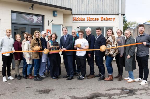 Gazette Series: West of England Metro Mayor Dan Norris officially opened Hobbs House Bakery’s revamped Chipping Gazette Series: West of England Metro Mayor Dan Norris officially opened Hobbs House Bakery’s revamped Chipping