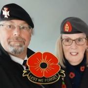 Rick and Val Laing organise the Poppy Appeal in Thornbury