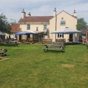 The George & Dragon pub in Winterbourne has a large beer garden. Source: South Gloucestershire Council licensing papers. Permission for use by LDRS newswire partners [caption by Amanda Cameron]