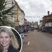 Dursley is taking part in Fiver Fest. Inset: Stroud MP Siobhan Baillie