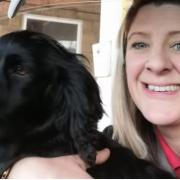 Edith the dog went missing from outside her home in Wotton-under-Edge in Gloucestershire when she was a nine-month-old puppy.Credit: Emma Hall