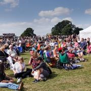 Picture of crowds at Thornbury Carnival on Saturday, July 1 by George
