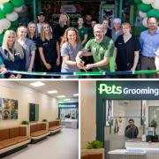 Pictures of the newly revamped Pets at Home, which includes a Vets for Pets