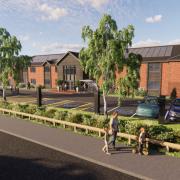 An artist's impression of the proposed care home