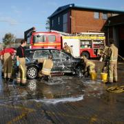 Members of the crew at Yate Fire Station will be cleaning vehicles on Saturday, June 1  (library image by Avon Fire and Rescue)