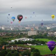 Pictures from today, Friday, August 11 from this year’s Bristol International Balloon Fiesta -  by Ben Birchall PA