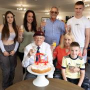 Yate war hero Leonard Trewin celebrates 99th birthday with family