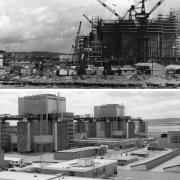 Berkeley nuclear power station in 1960 and 1962