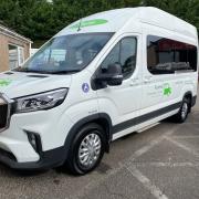One of the vehicles the community group uses to transport disabled residents across Yate
