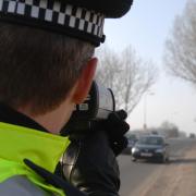Young was caught over the 50mph speed limit on the A38 at Gossington