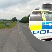 The incident happened just off the A38 near Thornbury