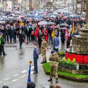 Images from Chipping Sodbury Remembrance service and parade