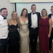 BrizFit owner Rosie Hammond (second from the left) with members of the organsing committee including (L-R) Simon Hammond, Rosie Hammond, Naomi Harrison, Scott Harrison, Emma Ayliffe and Neil Ayliffe