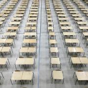 Students will sit exams in exam halls like these.