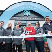 In pictures as the new Co-op in Charfield opens