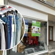 The new charity shop in Thornbury is due to open next week