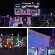 The amazing Christmas display in Down Road