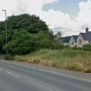 The proposed site in Morton Way where the 18-metre mast could be installed