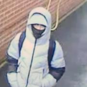 Gloucestershire Police have released a picture of a man who was caught on CCTV around the time of the incident in Cam