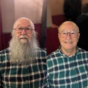 Charles Campbell shaved off his beard last week after 57 years
