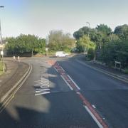 The A4135 at Woodmancote, Dursley is one of several roads in the area to be resurfaced
