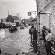 Floods in Cam in the 1960s