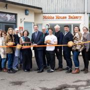 West of England Metro Mayor  Dan Norris officially opened Hobbs House Bakery’s revamped Chipping Sodbury-based HQ