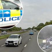 Police are currently responding to an on-going incident on the M5