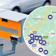 Avon and Somerset Police data has revealed South Gloucestershire’s 15 most prolific speed cameras 