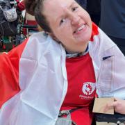 Yate's Georgina Moore wins for England in her first individual challenger Boccia event in Northern Ireland