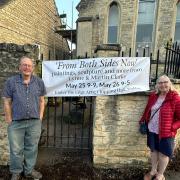 Martin and Lynne Clarke from Wotton are holding a joint exhibition at The Chipping Hall