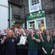The Horseshoe in Chipping Sodbury has won CAMRA Bristol and District Pub of the Year 2024 award