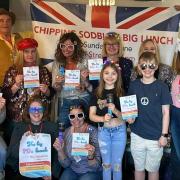 Chipping Sodbury Big Lunch committee members are ready to party 1970s style on Sunday, June 2