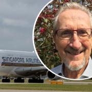 Geoff Kitchen from Thornbury died after a flight to Singapore 