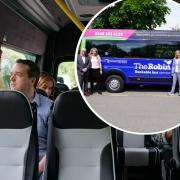 New minibus service The Robin has been welcomed by local county councillors and Siobhan Baillie MP