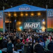 Images from Rich McD as McFly headline 'biggest music event' Yate has ever seen