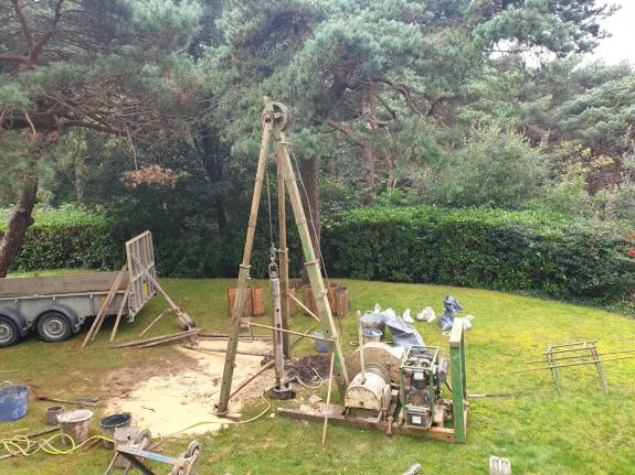 Gazette Series: Avon and Somerset Police photo showing the trailer and the drilling rig which has been stolen in Easter Compton Gazette Series: Avon and Somerset Police photo showing the trailer and the drilling rig which has been stolen in Easter Compton