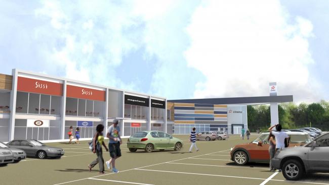 How the Cineworld cinema and shops and restaurants in Yate could look