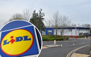 The proposed Lidl site is currently occupied by clothing supplier Alexandra Workwear in Thornbury
