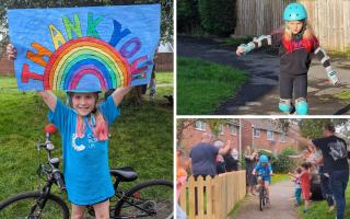 Ava Osgood has raised more than £1,000 for Cancer Research UK in memory of her great-grandfather